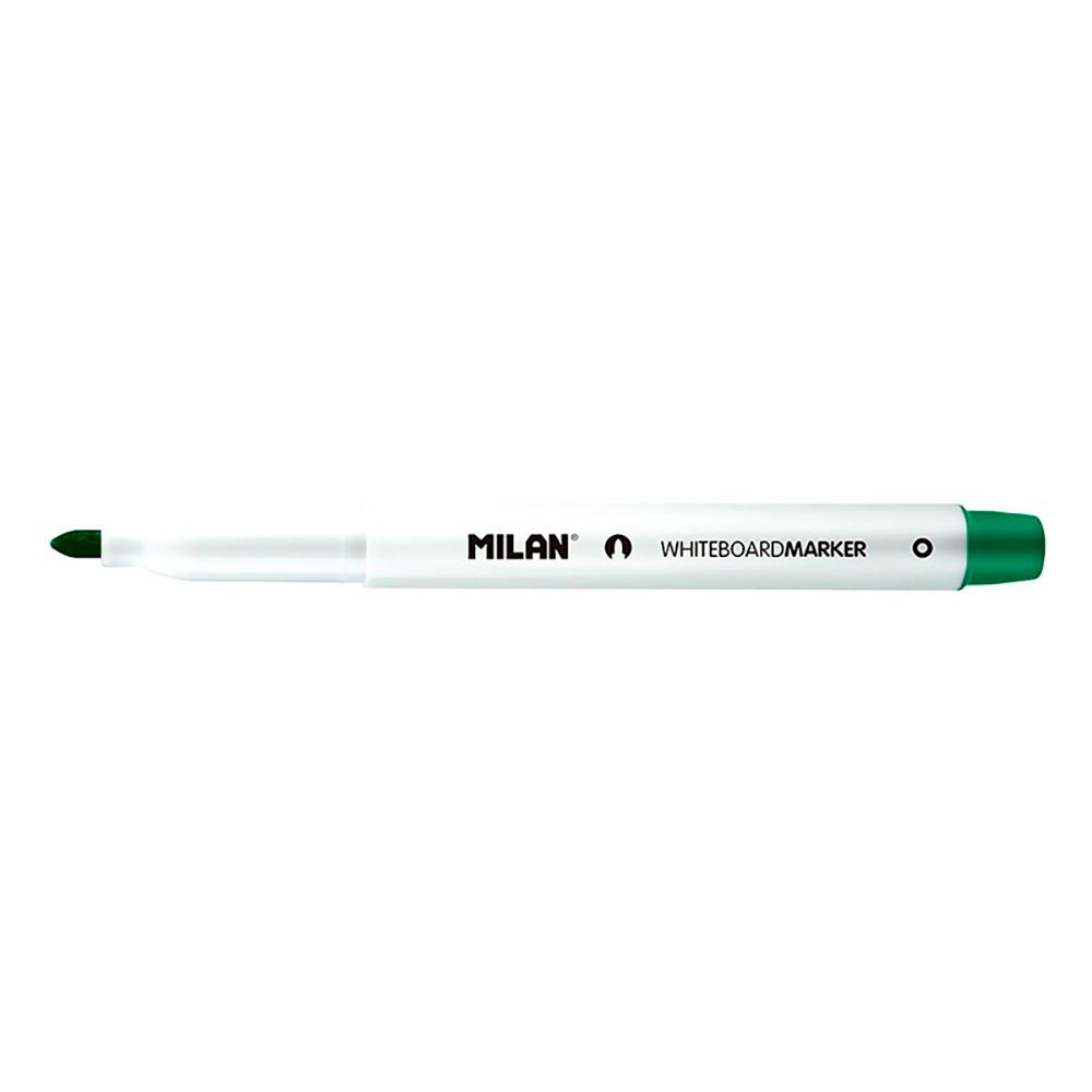 Caixa de 12 marcadores verdes Ø3,7mm para quadro-branco milan - Image 2