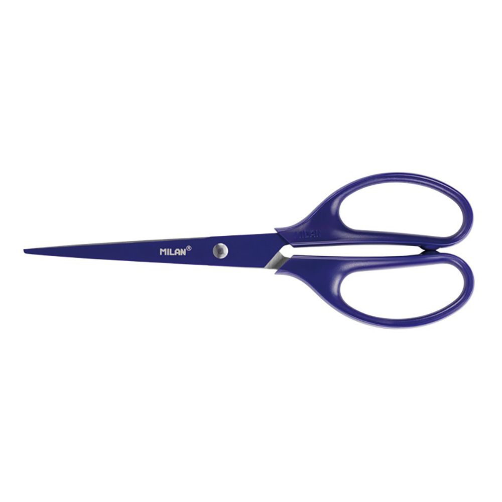 Blíster com tesoura de escritório acid azul 17cm milan - Image 3