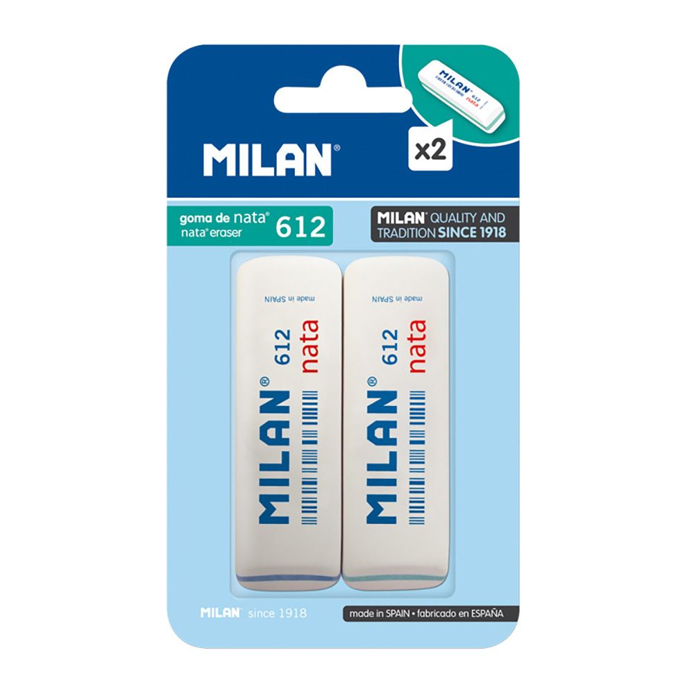 Gomas de borrar de nata 612, blister 2 uds - Image 2