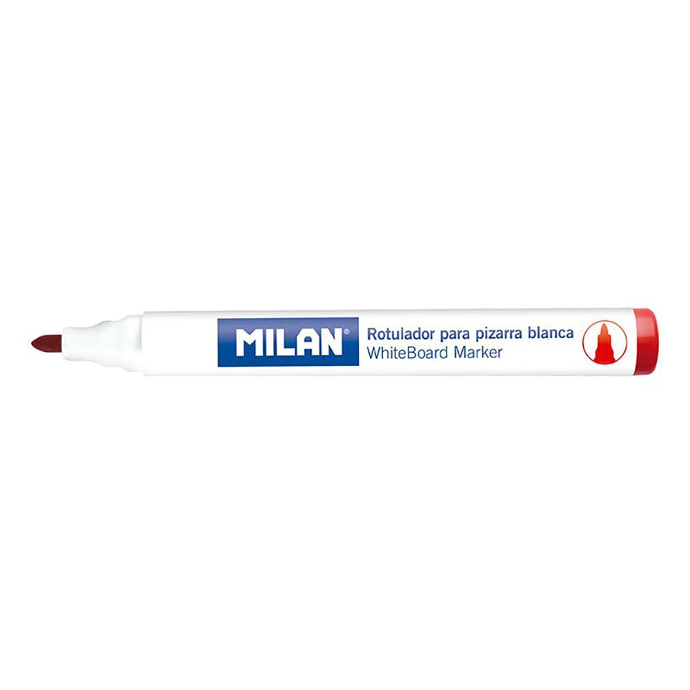 Caixa de 12 marcadores vermelhos Ø4,7mm para quadro-branco milan - Image 2