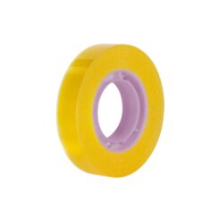 Fita adesiva 12 mm x 33 m amarelo transparente
