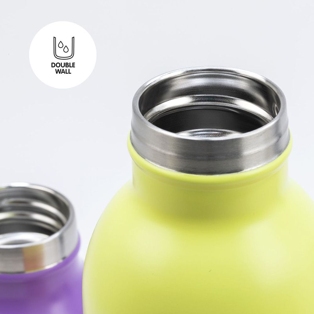 Garrafa isotérmica de INOX 304 edição sunset amarela 591 ml - Image 5