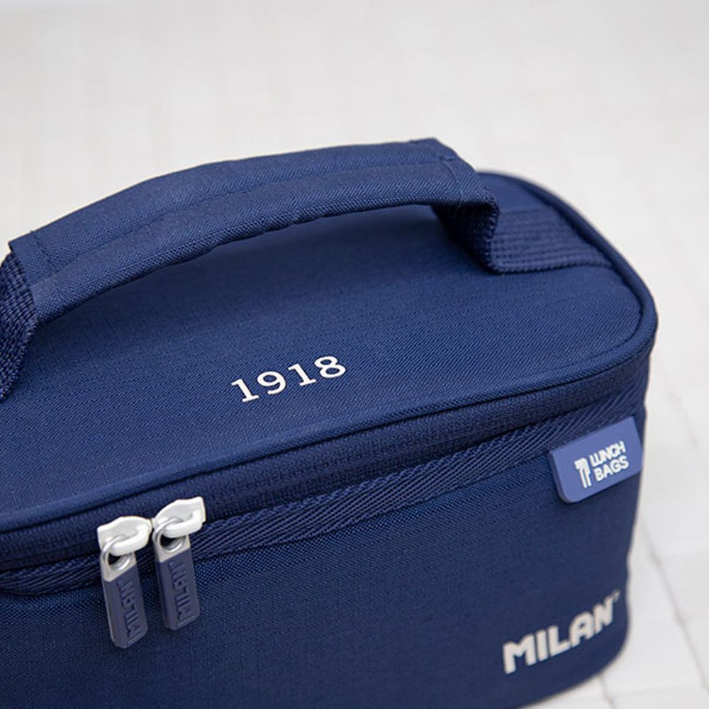 Saco térmico para alimento série 1918 azul marinho com 1 recipiente 1,5 L - Image 2