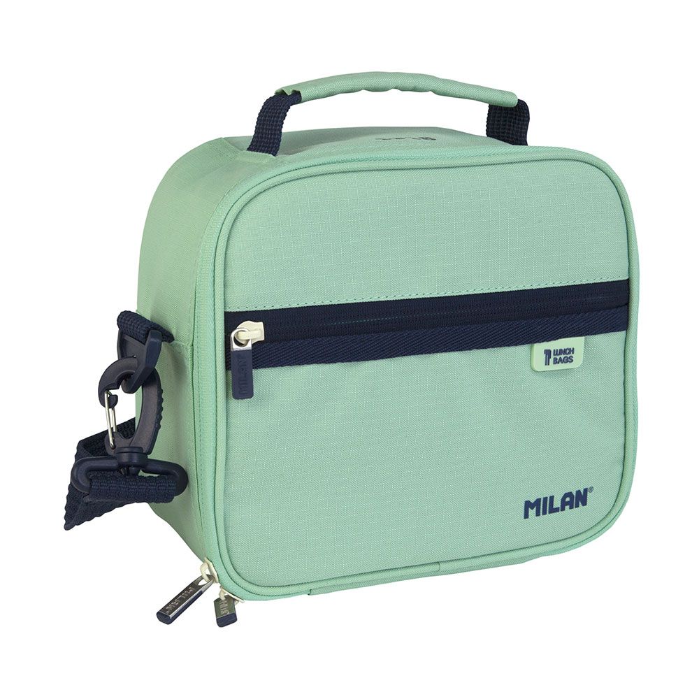 Saco térmico para alimento série 1918 verde com 3 recipientes 3,5 L