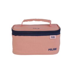 Saco térmico para alimento série 1918 rosa com 1 recipiente 1,5 L