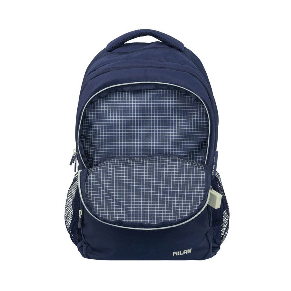Mochila escolar com 4 fechos (25 L) serie 1918, azul marinho milan - Image 3