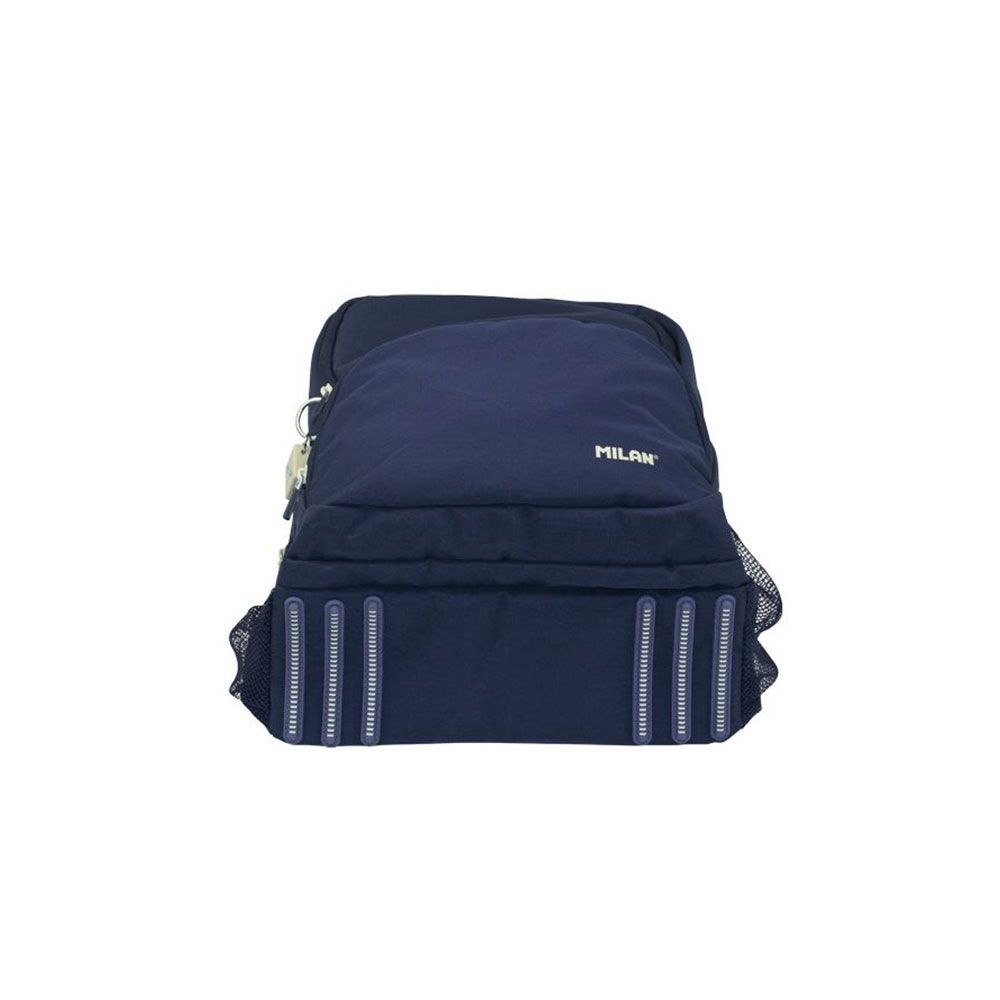 Mochila escolar com 4 fechos (25 L) serie 1918, azul marinho milan - Image 4