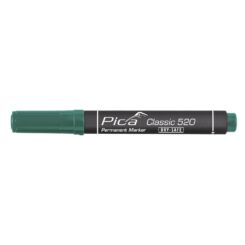 Marcador permanente tipo bala verde