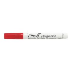 Marcador permanente vermelho clássico