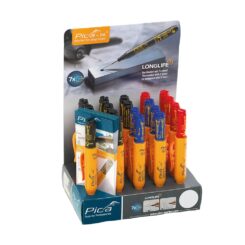 Display com 20 marcadores de tinta cores sortidas