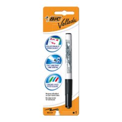 Marcador quadro branco Velleda 1741 blister preto