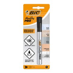 Marcador permanente pro blister preto