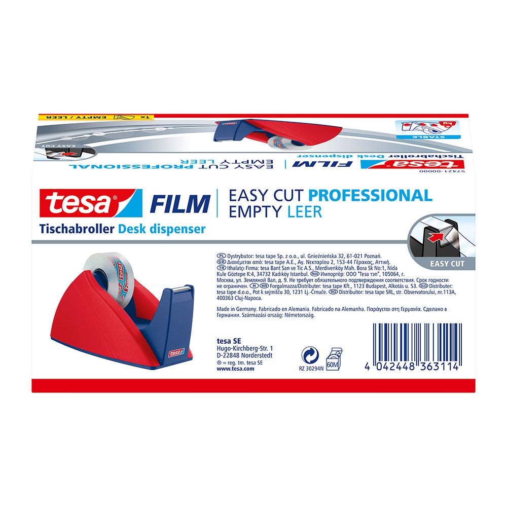 Portarollos easy cut rojo / azul para rollos de 33 m - Image 2