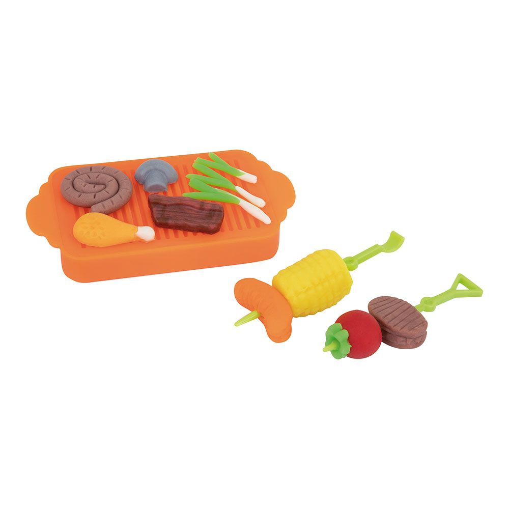 MILAN Kit de massa macia, 8 potes de 59 g, com ferramentas 'churrasco' - Image 4