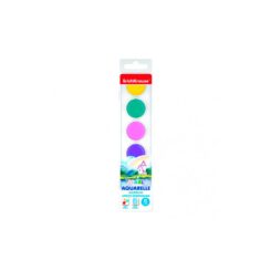 Estojo para aquarelas 6 cores peroladas