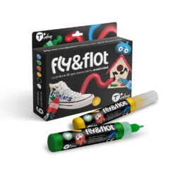 Marcadores volumétricos de pintura acrílica 3D, FLY & flot