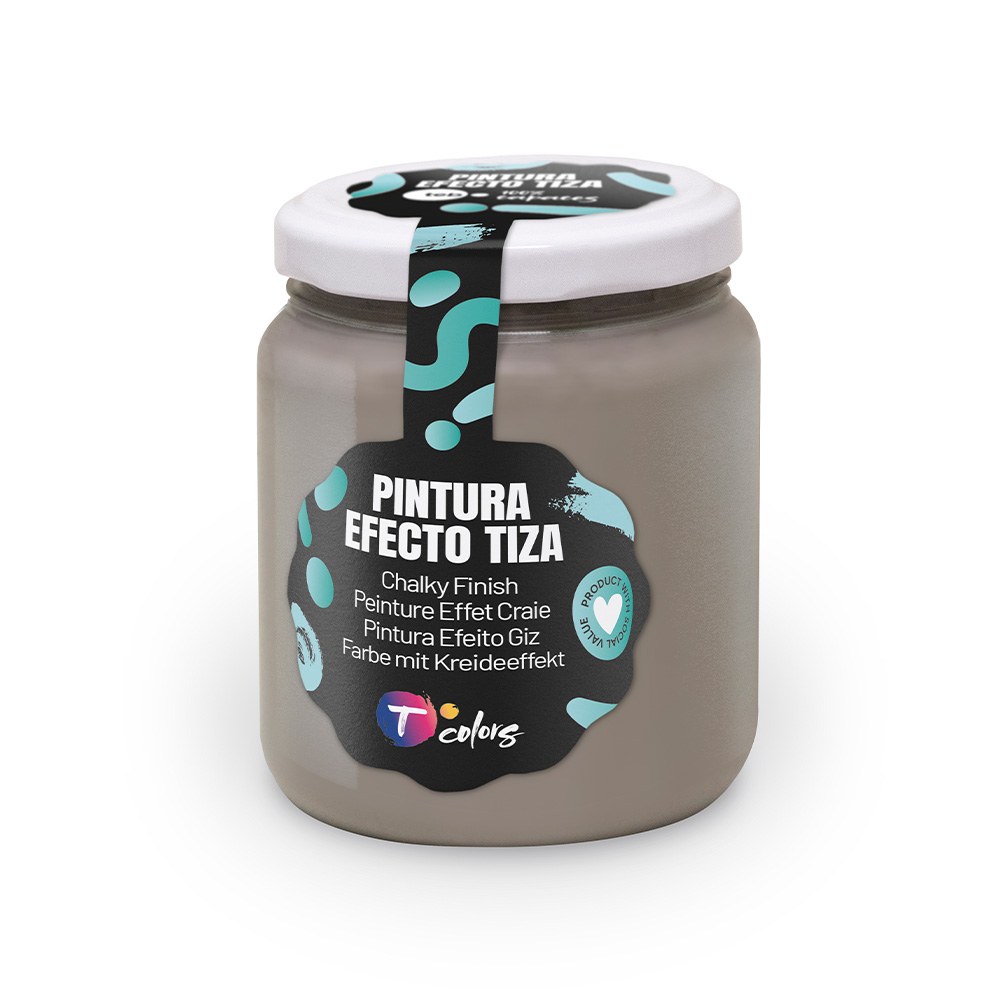 Tinta efeito giz cinza fumo, 175 ml