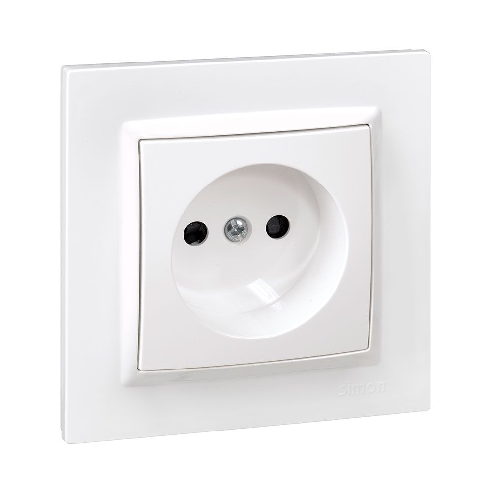 Plug bipolar branco com quadro - Image 2