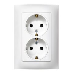 Tiro duplo com T+N branco com quadro