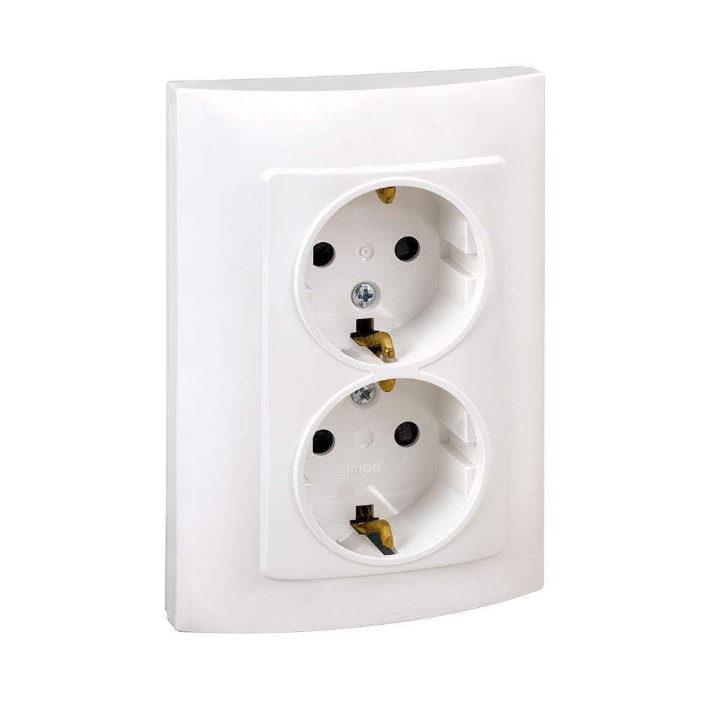 Tiro duplo com T+N branco com quadro - Image 2
