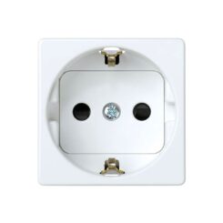 2P+T schuko série 27 base de encaixe branco