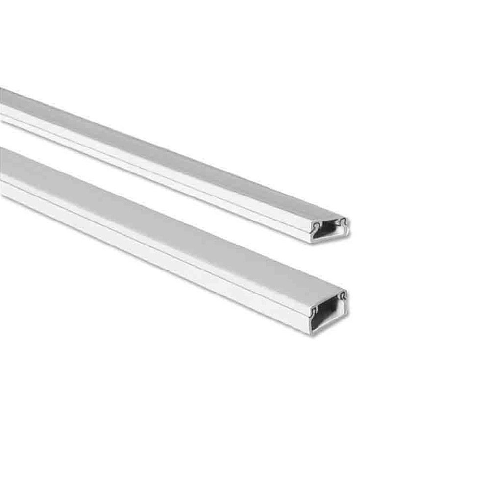 Mini calha adesiva blanca 2m 16x25mm (preço/metro)