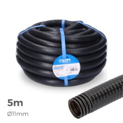 Tubo anelado para exterior medida 11mm M-16 5m CE