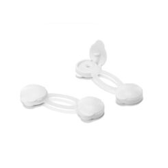 INOFIX Fecho de segurança, curto multiuso, modelo 5101, branco, 36 x 107 x 13 mm, 2 unid., blister