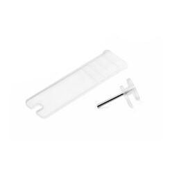 Suporte simples para quadros. trasnparente 3000-0 (blister 10 unid.) inofix