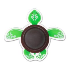 Protetor de parede adesivo infantil, modelo tartaruga, 77 x 67 x 18 mm, blister