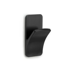Cabide resistente à água "rama" preto mate 2191-3 inofix