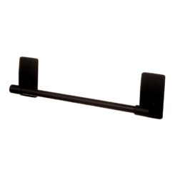 Command barra toallero, negro mate, 299 x 77 x 47 mm, 1 ud + 4 tiras, máx 1,3 kg