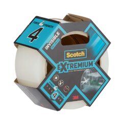 Fita adesiva extremium 4, invisível, 48 mm x 20 m