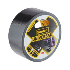 Fita adesiva universal 3, preta 48 mm x 25 m