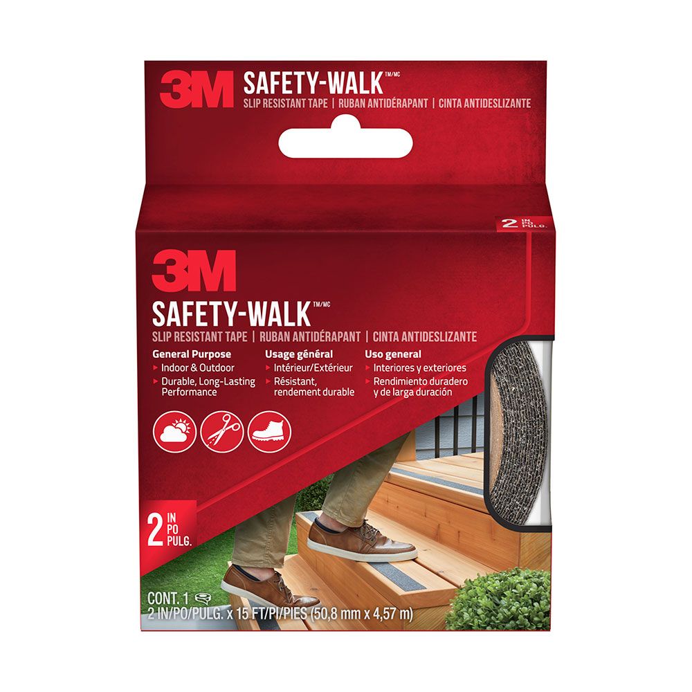 Fita antiderrapante exterior preto 50 mm x 4,5 m