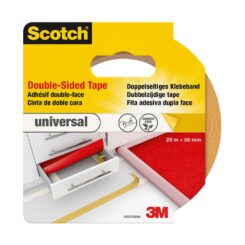 Fita dupla face universal branca 50 mm x 20 m