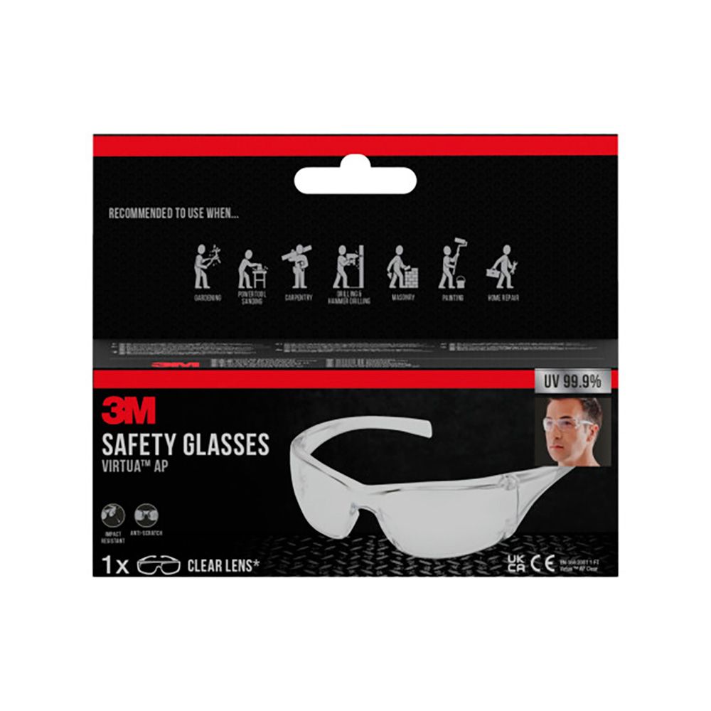 Óculos de segurança virtua AP, lentes incorrentes - Image 2