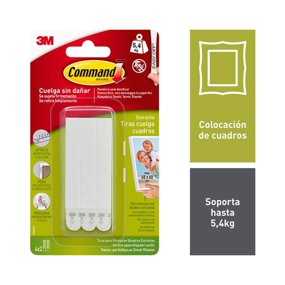 Command tiras estreitas para pendurar quadros - Image 2