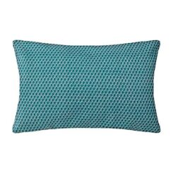 Almofada modelo otto, azul pato, 50 x 30 cm