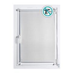 Cortina de rolo CLIP & FIX blackout marfim, 120 x 180 cm