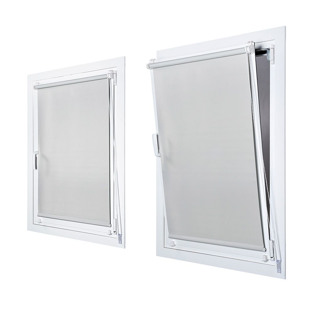 Cortina de rolo CLIP & FIX blackout marfim, 120 x 180 cm - Image 3