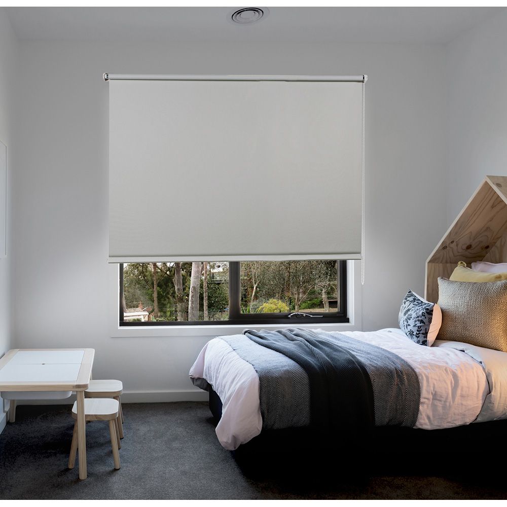 Cortina de rolo CLIP & FIX blackout marfim, 120 x 180 cm - Image 6
