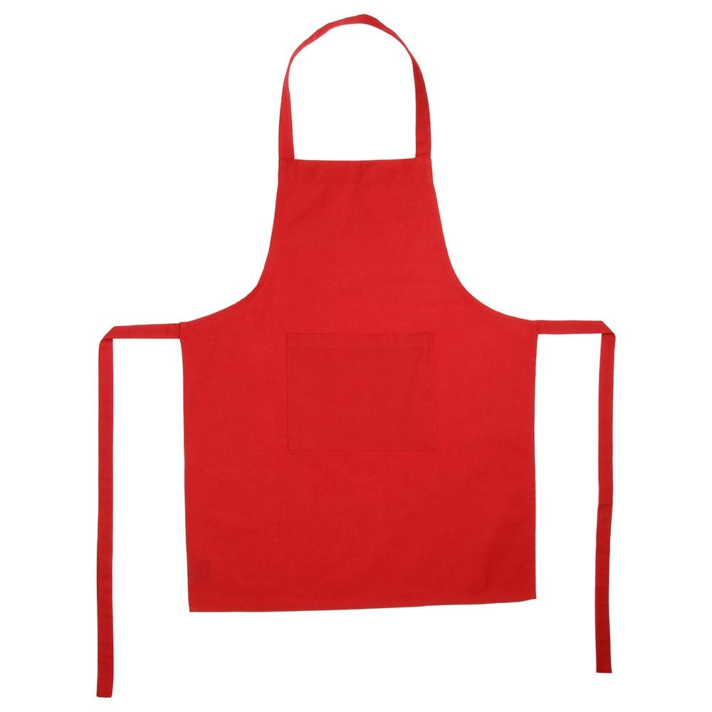 Avental vermelho 60 x 80 cm