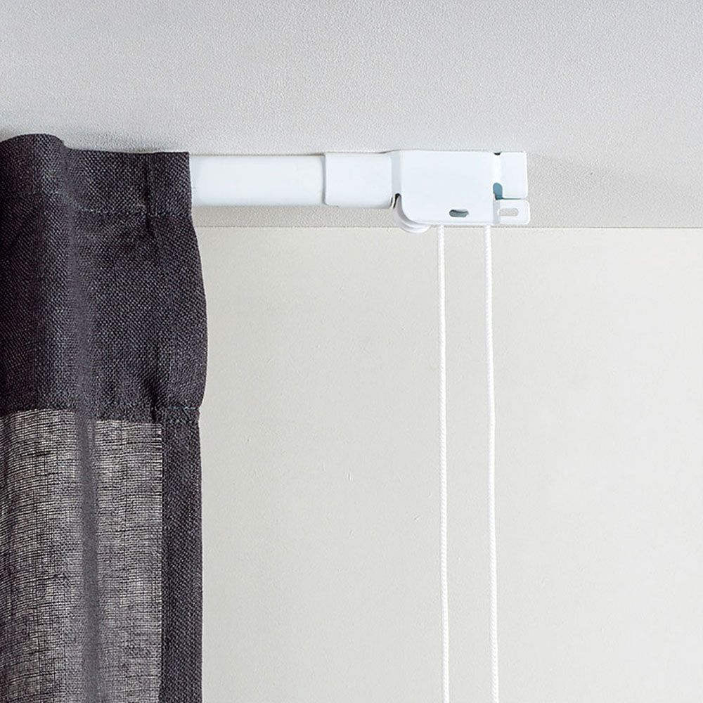 Trilho reforçado branco extensível de 160 - 300 cm - Image 3