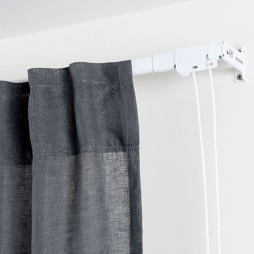 Trilho reforçado branco extensível de 160 - 300 cm - Image 4