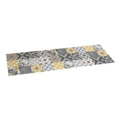 Tapete vinilico croma patch cinzento- ambar 60 x 200 cm