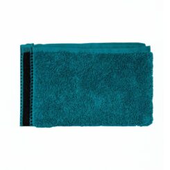 Toalha de banho joia 550 g/m² 100% algodão COR verde petróleo 30 x 50 cm