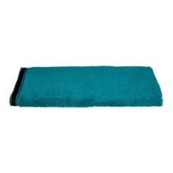Toalha de banho joia 550 g/m² 100% algodão COR verde petróleo 50 x 90 cm