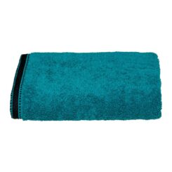 Toalha de banho joia 550 g/m² 100% algodão COR verde petróleo 70 x 130 cm