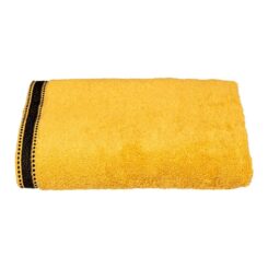 Toalha de banho joia 550 g/m² 100% algodão COR mostarda 70 x 130 cm